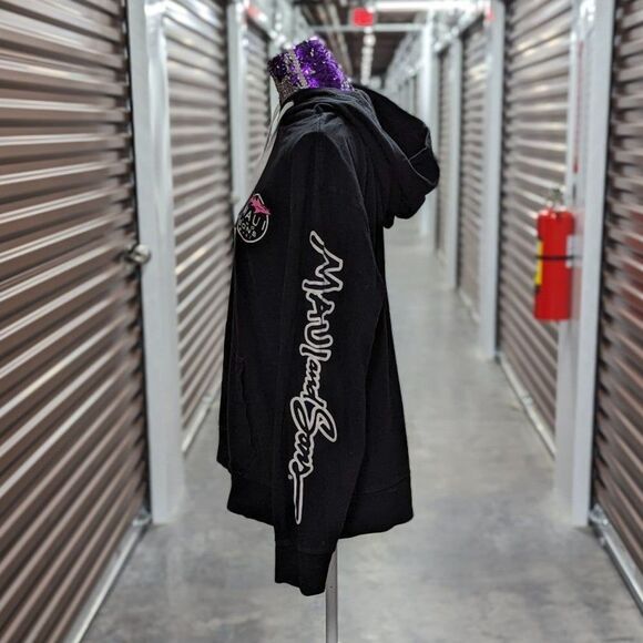 American Eagle Outfitters x Maui and Sons XL Black Logo Hoodie w Front Pocket - Picture 4 of 7